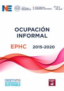 OCUPACION INFORMAL, EPHC  2015- 2020